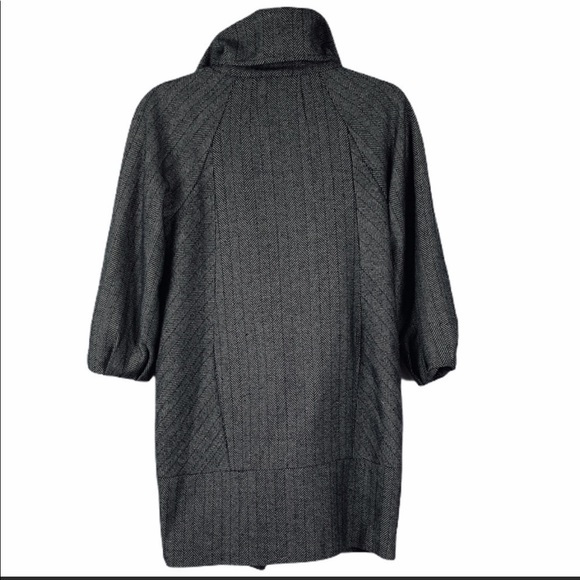 ATTITUDE Cocoon coat - Picture 5 of 9